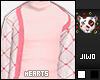 .J Pink Heart Sweater