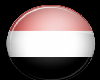 Yemen Button Sticker