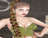 MxU-braid with green bow