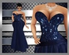 XTRA:Dark Blue Gown