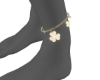 Flower Cleef Anklet GOLD