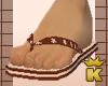 {K} Coffee Flip Flops
