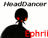 Black and Red Head Dance
