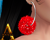 Amy Red Earrings