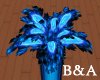 [BA] Dk BL Flowers stand