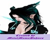 Teal chained horns