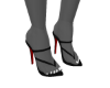 Red Bottom Strappy Heels