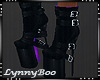 *Boo Purple Boots