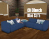 CD DBeach Blue Sofa