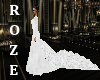 *R*White Lace Gown