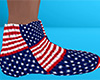 USA Flag Slippers (M)