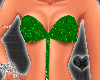 *Diamond Green Bikini M