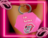 Lip Service Pink Purse