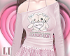 kumaii teddy top pink