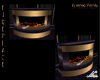 B*Bronzed Purp Fireplace