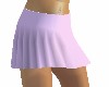 Short Pink Pleated Skirt