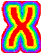 rainbow X