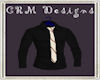 (CRM) Blk Shirt W. Tie