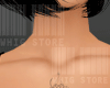 Chest. Tattoo Flower
