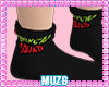 M| Grinch Socks