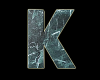 Letter "K"  Necklace