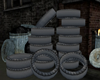 :3 Piled Tires