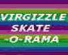 V's skate pics sticker