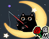 蝶 Moon Kitty Cutout