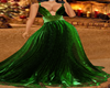 GREEN HOLIDAY GOWN