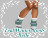 Teal Winter Boots