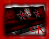 (GK) Red Pin up Couch