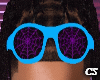 Blue Purp Web Shades