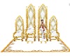 Goddess throne