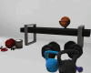 Gym Black Bench