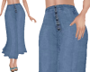 TF* Long Jean Skirt