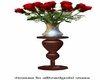 Roses N Silver/Gold Vase