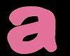 small letter a