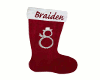 Braiden's Xmas Stocking