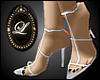 LIZ straps heel white