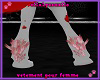 WE! leg fur heart