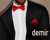 [D] Christmas black suit