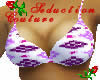 Amethyst bikini top