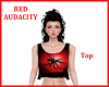 Red Audacity Top