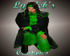 Neon Green Prince Coat