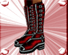 angel boots 2 rouge