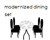 modernized dining set 