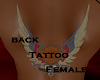 Harley wings back tattoo