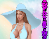 The Tara Hat Blue