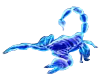 Lg Blue Scorpion