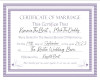♛ Wedding Certificate